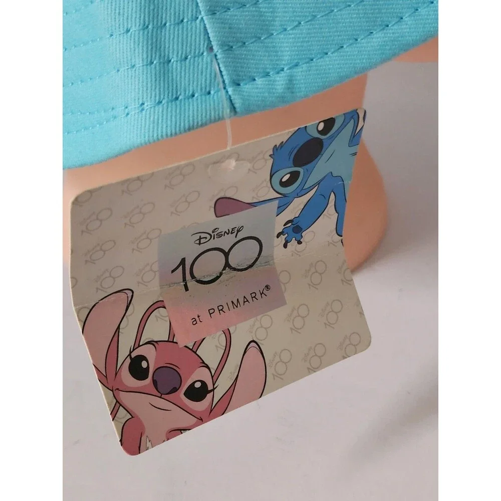 Disney Aloha 100 Anniversary Lilo & Stitch Bucket Hat Blue Adult NWT OS Primark